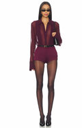 Sheer Authority Set – Burgundy